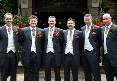 Judges at Yarm on Tees  Wedding Grooms Party with North East Photographer Jan Secker Photographic Middlesbrough